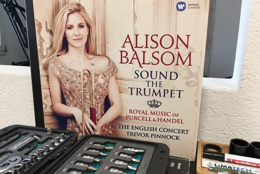 Albumcover Alison Balsom Sound the trumpet